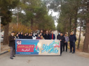 برگزاری مراسم پیاده روی دانشگاه جامع علمی کاربردی استان سمنان به مناسبت گرامیداشت روز دانشجو