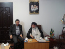 دیدار رئیس دانشگاه جامع علمی کاربردی استان سمنان با حجت الاسلام والمسلمین حاج آقای شاهچراغی نماینده ولی فقیه در استان و امام جمعه موقت سمنان