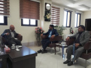 دیدار دکتر قربانیان رئیس دانشگاه جامع علمی کاربردی استان سمنان با مدیرکل دیوان محاسبات استان سمنان