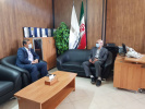 مدیرکل سازمان فنی و حرفه ای استان سمنان با رئیس دانشگاه جامع علمی کاربردی استان سمنان دیدار کرد