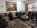 دیدار رئیس دانشگاه جامع علمی کاربردی استان سمنان با خانواده شهدا توسط مرکز آموزش علمی کاربردی شرکت صنعتی روستا