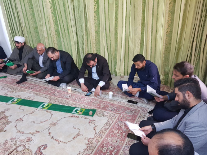 برگزاری مراسم پرفیض زیارت عاشورا به مناسبت اربعین حسینی