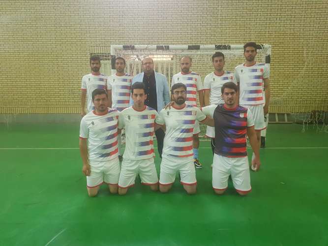 برگزاری مسابقات فوتسال دانشجوئی مراکز علمی کاربردی استان سمنان با یاد و خاطره شهید والا محمد حسین حمزه به میزبانی مرکز غرب استیل مهدیشهر