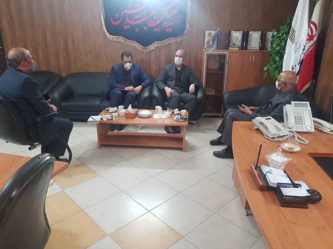 رئیس دانشگاه جامع علمی کاربردی استان سمنان با رئیس مرکز علمی کاربردی دادگستری سمنان دیدارکرد