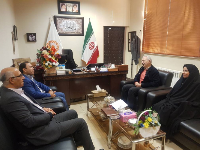 دیدار رئیس دانشگاه جامع علمی کاربردی استان سمنان با مدیرکل سازمان بهزیستی استان سمنان