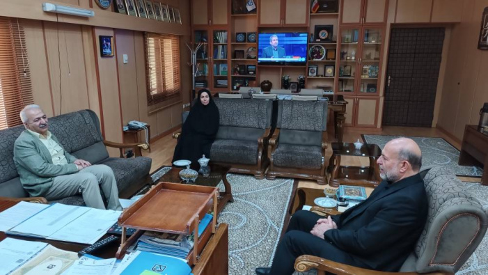 دیدار رئیس دانشگاه جامع علمی کاربردی استان سمنان با رئیس دانشگاه سمنان